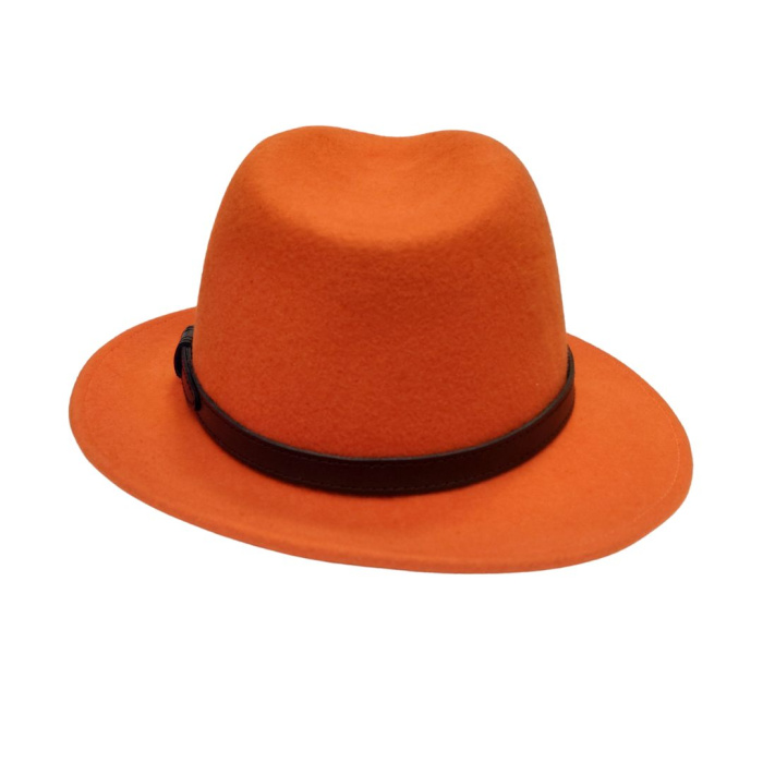 Kapelusz KRUCA FUKS Męski Orange Hunter